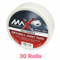 30 Rolls - Timco Drywall Joint Tape 90m x 48mm